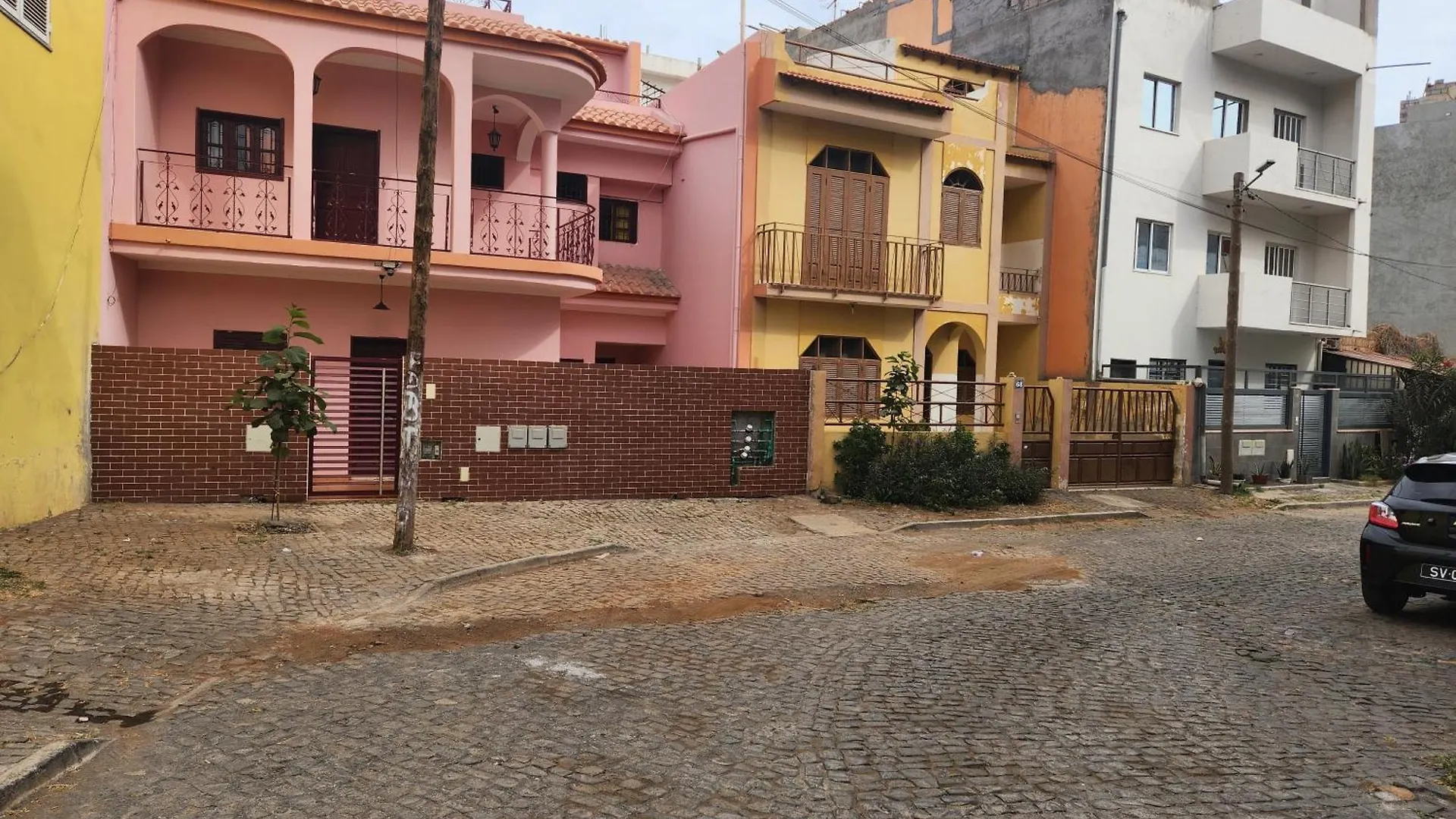 Casa Cor De Rosa Lägenhet Praia